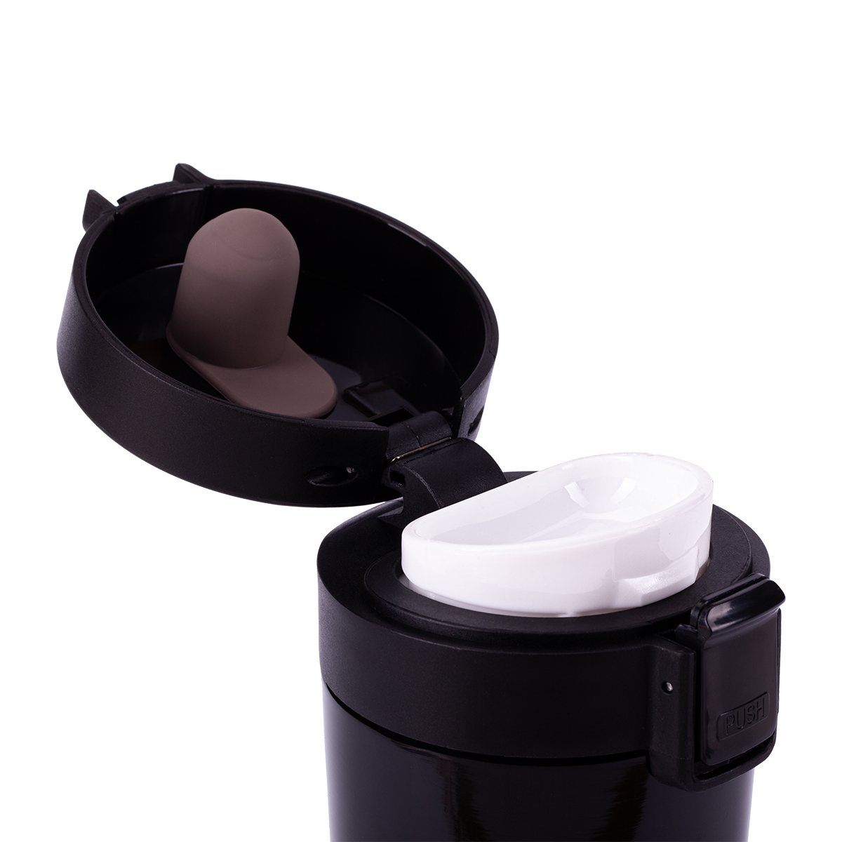 R08428.02 - Kubek termiczny Casper 350 ml, czarny 