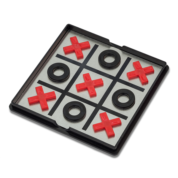 R08865.02 - Magnetyczna gra kółko i krzyżyk, czarny