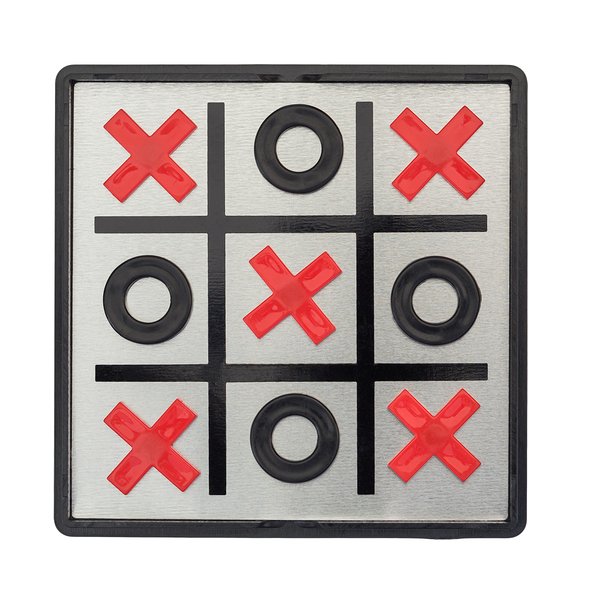 R08865.02 - Magnetyczna gra kółko i krzyżyk, czarny