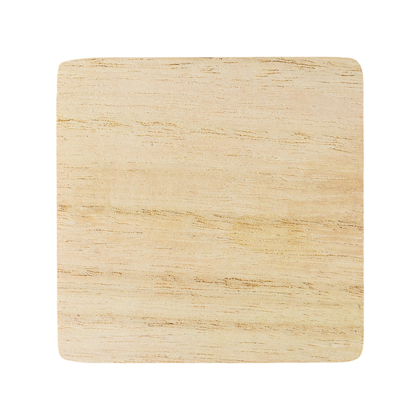 R17439.06 - Świeczka z drewnianą przykrywką Alcamo, brązowy/transparentny 