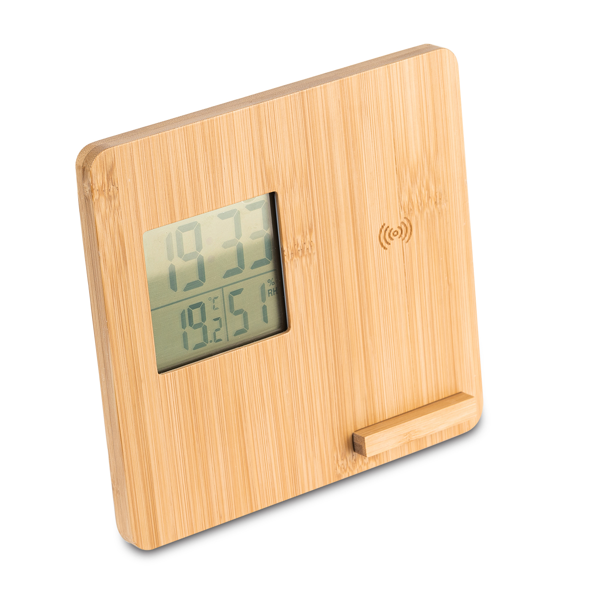 R22114.13.O - Stacja pogodowa z ładowarką Hixon, beżowy 