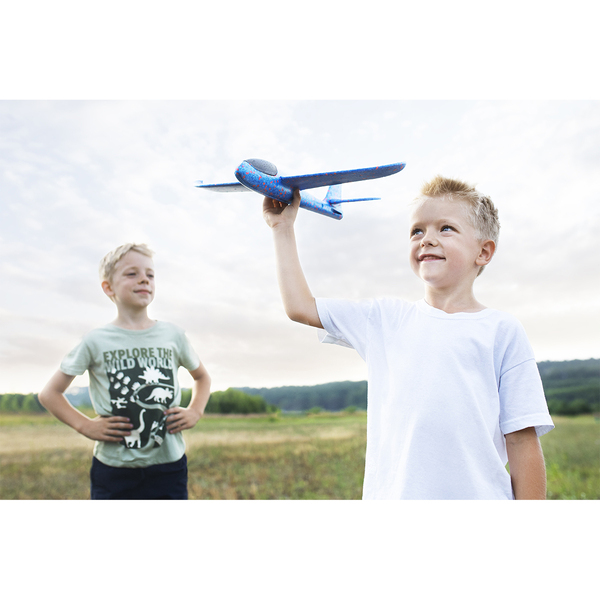 R74034.04 - Samolot rzutka Glider, niebieski