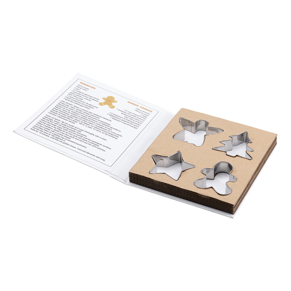 X17154.06 - Foremki do ciasteczek Cookie, biały 