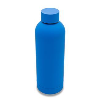 R08192 - Butelka próżniowa Mendoza 500 ml, niebieski 